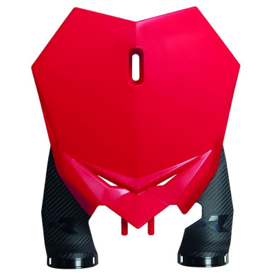 Number Plate μάσκα εμπρός RACETECH - Beta RX 300 2T 2024 (Red) Number Plate μάσκα εμπρός RACETECH - Beta RX 300 2T 2024 (Red)