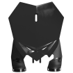 Number Plate μάσκα εμπρός RACETECH - Beta RX 300 2T 2024 (Black) thumb