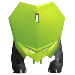Number Plate μάσκα εμπρός RACETECH - Beta RX 300 2T 2024 (Neon Yellow)