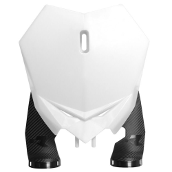 Number Plate μάσκα εμπρός RACETECH - Beta RX 300 2T 2024 (White) Number Plate μάσκα εμπρός RACETECH - Beta RX 300 2T 2024 (White)