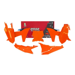 Κιτ πλαστικών RACETECH Plastic Kit KTM 23-24 (Neon Orange)