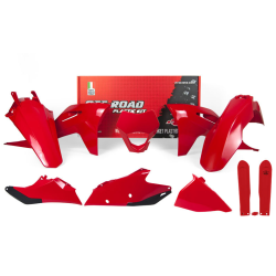 Κιτ πλαστικών RACETECH Plastic Kit 7 pcs GASGAS 21-23 (Red/Black)