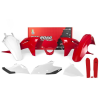 Κιτ πλαστικών RACETECH Plastic Kit - Red/White Gas Gas EC/EC-F 21-23