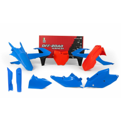 Κιτ πλαστικών RACETECH Plastic Kit Blue/Orange Limited Edition KTM 16-18