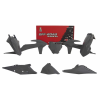 Κιτ πλαστικών RACETECH Plastic Kit Grey KTM SX 19-22