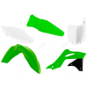 Κιτ πλαστικών RACETECH Plastic Kit OEM Color (2016) Green/White Kawasaki KX250F 13-16