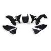 Κιτ πλαστικών RACETECH Revolution Replacement Plastics Kit (Black) Yamaha YZ125/250 02-21