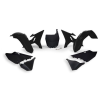 Κιτ πλαστικών RACETECH Revolution Replacement Plastics Kit (Black) Yamaha YZ125/250 02-21 thumb