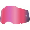 Ζελατίνα για μάσκα 100% Gen2 Racecraft2; Accuri2; Strata2 - pink iridium