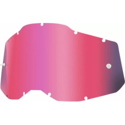 Ζελατίνα για μάσκα 100% Gen2 Racecraft2; Accuri2; Strata2 - pink iridium Ζελατίνα για μάσκα 100% Gen2 Racecraft2; Accuri2; Strata2 - pink iridium