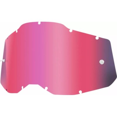 Ζελατίνα για μάσκα 100% Gen2 Racecraft2; Accuri2; Strata2 - pink iridium
