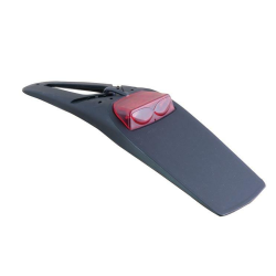 Βάση πινακίδα μηχανής RACETECH Extreme Racing License Plate Holder with LED Light Βάση πινακίδα μηχανής RACETECH Extreme Racing License Plate Holder with LED Light