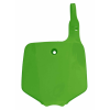 Number Plate μάσκα εμπρός RACETECH Green Kawasaki KX65 00-24