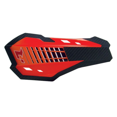 Εφεδρικές χούφτες μηχανής RACETECH HP2 Handguards Replacement Covers Neon Orange