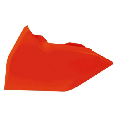 Προστατευτικό κιβωτίου αέρα RACETECH Left Air Box Cover Left Side Neon Orange KTM
