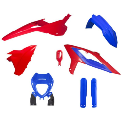 Κιτ πλαστικών RACETECH Plastic Kit 6 pcs Beta RR 23-24 (OEM/Blue/Red)