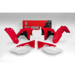 Κιτ πλαστικών RACETECH Plastic Kit OEM Color (2017) Red/Black/White Honda CRF450RX 17-18