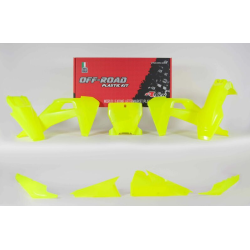 Κιτ πλαστικών RACETECH Plastic Kit Neon Yellow Husqvarna FC/TC 19-20