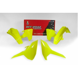 Κιτ πλαστικών RACETECH Plastic Kit Neon Yellow Husqvarna TE/FE 17-19