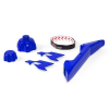 Αξεσουάρ φιάλης καυσίμου RACETECH R15 Gas Can Accessory Kit (Blue)