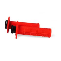 Χειρολαβές μοτοσυκλέτας RACETECH R20 Lock On Grips Half Waffle BETA 21 (Red) Χειρολαβές μοτοσυκλέτας RACETECH R20 Lock On Grips Half Waffle BETA 21 (Red)