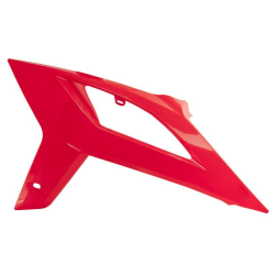 Πλαστικά καλύμματα ψυγείου RACETECH Radiator Covers + Map Support - Beta RR 20-23 (Red)