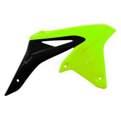Πλαστικά καλύμματα ψυγείου RACETECH Radiator Covers Neon Yellow/Black Suzuki RM-Z250 10-18