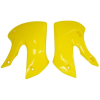 Πλαστικά καλύμματα ψυγείου RACETECH Radiator Scoops Yellow RM65 ET DR-Z110 2003-07