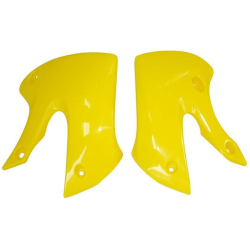 Πλαστικά καλύμματα ψυγείου RACETECH Radiator Scoops Yellow RM65 ET DR-Z110 2003-07