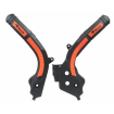 Προστασία πλαισίου μοτοσυκλέτας RACETECH Bi-material Frame Guard Black/Orange KTM 16-18 thumb