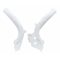 Προστασία πλαισίου μοτοσυκλέτας RACETECH Bi-material Frame Guard GASGAS/HUSQ/KTM White