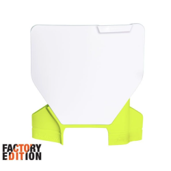 Number Plate μάσκα εμπρός RACETECH Factory Front Number Plate Husqvarna 23-25 (White/Yellow)