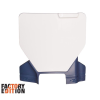 Number Plate μάσκα εμπρός RACETECH Factory Front Number Plate Husqvarna 23-25 (White/Blue)