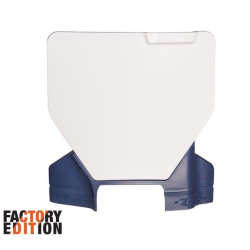 Number Plate μάσκα εμπρός RACETECH Factory Front Number Plate Husqvarna 23-25 (White/Blue) Number Plate μάσκα εμπρός RACETECH Factory Front Number Plate Husqvarna 23-25 (White/Blue)