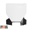 Number Plate μάσκα εμπρός RACETECH Factory Front Number Plate Husqvarna 23-25 (White/Black)