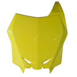 Number Plate μάσκα εμπρός RACETECH Yellow Suzuki RM-Z250 10-23 /450 08-23 Number Plate μάσκα εμπρός RACETECH Yellow Suzuki RM-Z250 10-23 /450 08-23