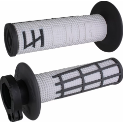 Χειρολαβές μοτοσυκλέτας motocross ODI EMIG 2.0 Lock-On WHITE/GRAPHITE Χειρολαβές μοτοσυκλέτας motocross ODI EMIG 2.0 Lock-On WHITE/GRAPHITE
