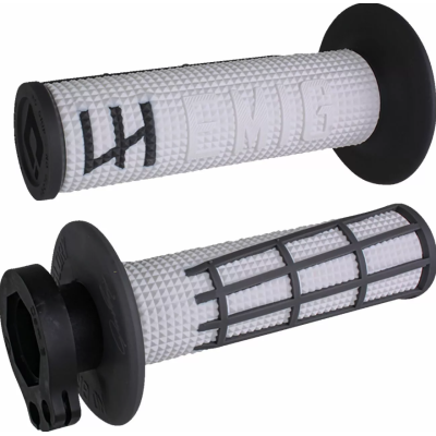 Χειρολαβές μοτοσυκλέτας motocross ODI EMIG 2.0 Lock-On WHITE/GRAPHITE Χειρολαβές μοτοσυκλέτας motocross ODI EMIG 2.0 Lock-On WHITE/GRAPHITE