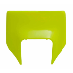 Μάσκα φαναριού μοτοσυκλέτας RACETECH Front Plate Neon Yellow Husqvarna FE/TE 2020