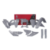 Κιτ πλαστικών RACETECH Plastic Kit Husqvarna FE/TE 2024 (Grey)