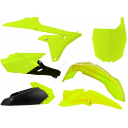 Κιτ πλαστικών RACETECH Plastic Kit Neon Yellow/Black Yamaha YZ250F 14-18 /450F 14-17