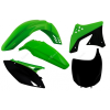 Κιτ πλαστικών RACETECH Plastic Kit OEM Colour (2012) Green/Black Kawasaki KX-F250 09-12