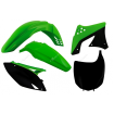 Κιτ πλαστικών RACETECH Plastic Kit OEM Colour (2012) Green/Black Kawasaki KX-F250 09-12 thumb