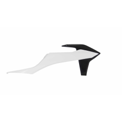 Πλαστικά καλύμματα ψυγείου RACETECH Radiator Cover KTM 20-23 (White/Black)