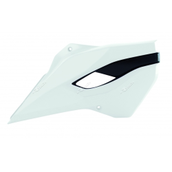 Πλαστικά καλύμματα ψυγείου RACETECH Radiator Covers White/Black Husqvarna FC/FE 250/350/450
