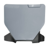 Number Plate μάσκα εμπρός RACETECH Husqvarna 23-25 (Grey/Black)