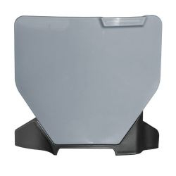 Number Plate μάσκα εμπρός RACETECH Husqvarna 23-25 (Grey/Black)