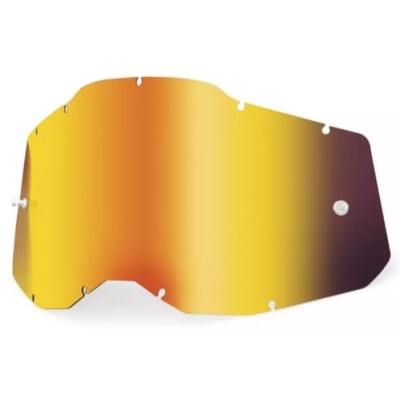 Ζελατίνα μάσκας 100% Gen2 Racecraft2; Accuri2; Strata2 - red mirror