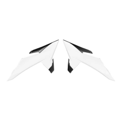 Πλαστικά καλύμματα ψυγείου RACETECH Radiator Covers (White) KTM 25-26 Πλαστικά καλύμματα ψυγείου RACETECH Radiator Covers (White) KTM 25-26