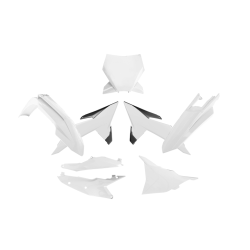 Πλαστικά μοτοσυκλέτας RACETECH Plastic Kit (White) KTM SX/SX-F 25-26